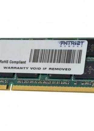 Модуль памяти для ноутбука SoDIMM DDR3 4GB 1333 MHz Patriot (P...