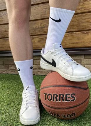 Високі шкарпетки Nike / Найк / Спортивные / белые / Высокие носки