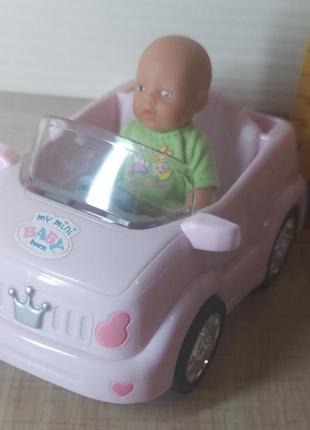 Mini baby born на машині