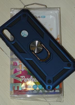 Чохол Gelius Hard Defence Series Huawei Y6 2019 Blue 0851