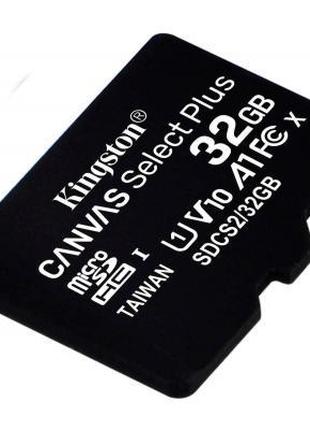 Карта памяти Kingston 32GB microSDHC class 10 UHS-I A1 (R-100M...