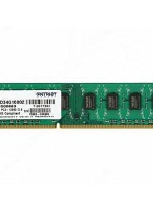 Модуль памяти для компьютера DDR3 4GB 1600 MHz Patriot (PSD34G...