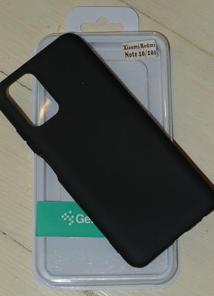 Чохол Gelius Full Soft Case Xiaomi Redmi Note 10 Black 0853