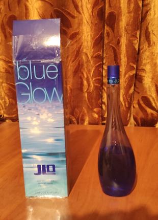 J Lo Blue Glow