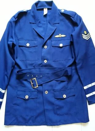 Карнавальный пиджак пилот униформа