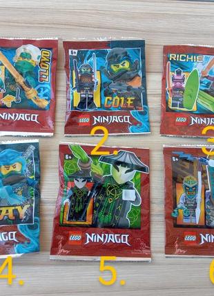 Фигурки lego ninjago