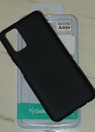 Чохол Gelius Soft Case Samsung A037 A03s Black 0863