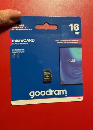 Флешка micro card 16GB