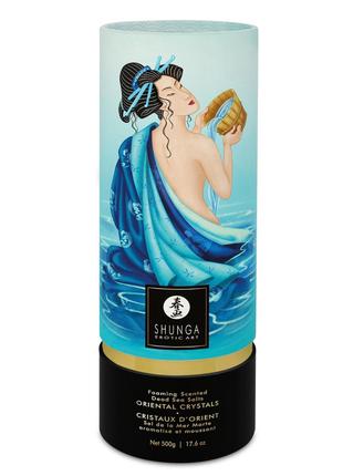 Пінка сіль для ванни Shunga Dead Sea salt Oriental Crystals — ...