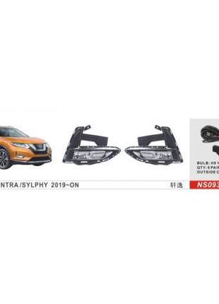 Фары доп.модель Nissan Sentra 2019-/NS-0935/H8-12V35W/эл.прово...