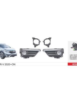 Фары доп.модель Honda CR-V/2019-/HD-2093L/U.S TYPE/LED-12V5W/э...