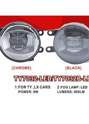 Фары доп.модель Toyota Cars/TY-7032L/LED-12V9W900Lm/эл.проводк...