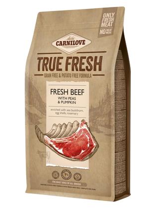 Сухий корм для собак Carnilove True Fresh Beef з яловичиною 1,...