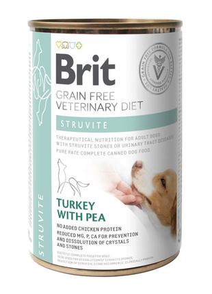 Лечебный влажный корм Brit VetDiets для собак при лечении и пр...