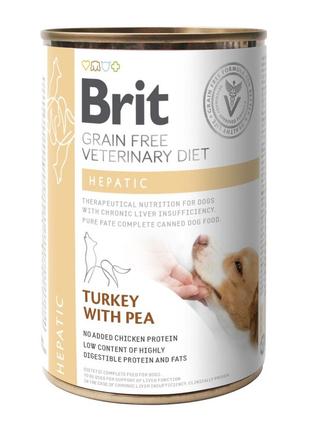 Лечебный влажный корм Brit VetDiets для собак с заболеванием п...
