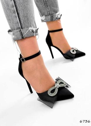 Туфли женские ferra черные