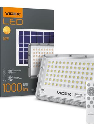 LED прожектор автономный VIDEX 1000LM 5000K 3.2V