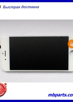 Дисплей iPhone 6S (4.7") White, оригинал с рамкой (восстановле...