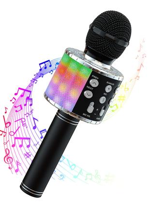 Караоке-микрофон Wowstar Bluetooth, беспроводной микрофон 5 в ...
