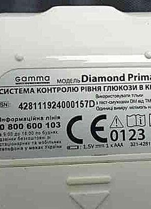 Глюкометр анализатор крови Б/У Gamma Diamond Prima