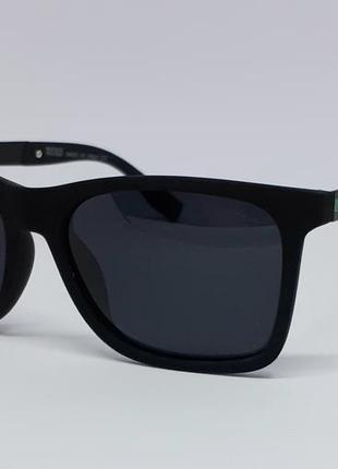 Мужские в стиле hugo boss солнцезащитные очки черные матовые п...