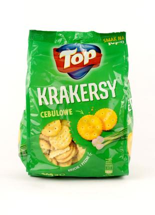 Печенье крекер Top Krakersy cebulowe 300g (Польша)