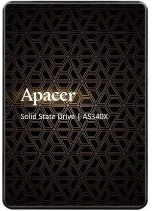 Накопитель SSD 480GB Apacer AS340X 2.5" 7mm SATAIII 3D NAND (A...