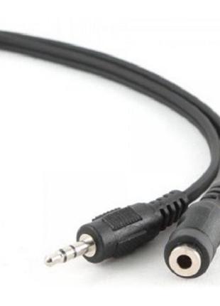 Аудіо-кабель Cablexpert 3.5мм (M) - 3.5мм (F) 2 м Чорний (CCA-...