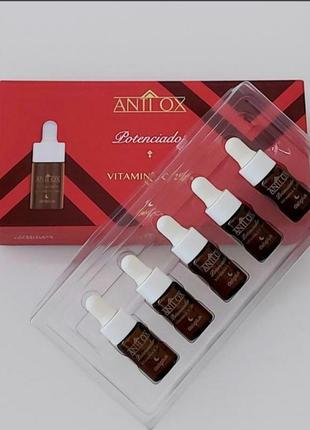 Ампулы для лица с витамином с anti ox