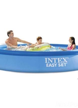 Надувний басейн 305х61 см Intex Easy Set 28118 з фільтром-насо...