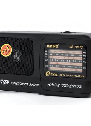 Портативний радіоприймач KIPO KB-409AC