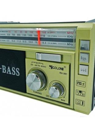 Радиоприемник GOLON радио RX-381BT USB+SD с блютуз (Bluetooth)...