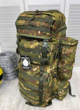 Тактический большой армейский рюкзак мультикам 100 литров Sing...