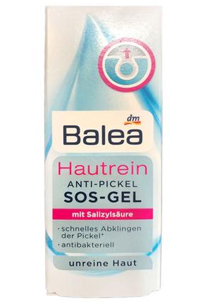 Антибактеріальний гель проти прищів і чорних цяток Balea Hautr...