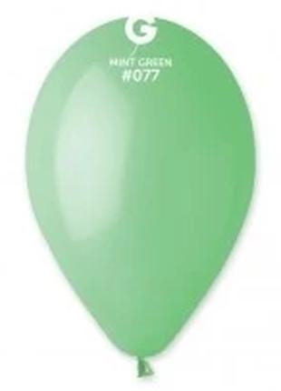 Латексный шар Gemar 12" (30см) , цвет - ментоловый, 100шт