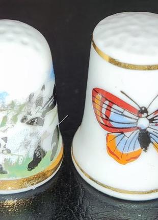 Фаофоровые наперстки с изображением панды и бабочки