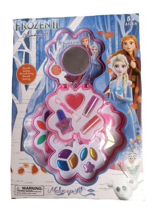 Набор детской косметики Frozen для девочки лак, помада, блеск