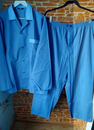 Мужская пижама m&amp;s l размер кофта + штаны