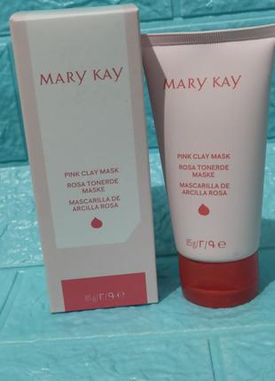 Маска з рожевої глини mary kay