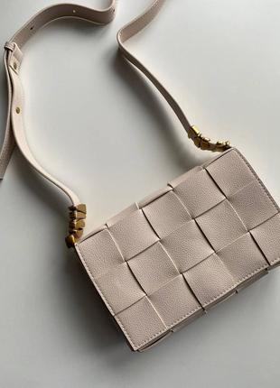 Женская сумка в стиле ботега  bottega преміум
