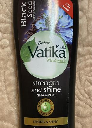 Dabur Vatika black seed shampoo 190 мл Шампунь з чорним кмином...