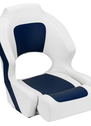 Сиденье RYE DELUXE FLIP UP 24.5″ X 20″ X 15″ сине/белое HM40-1...