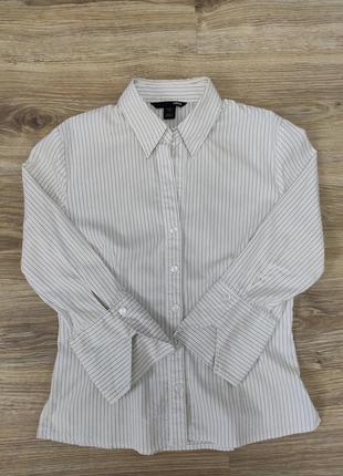 Белая женская блуза / рубашка от h&amp;m