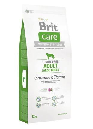Сухой корм Brit Care Adult Large Breed Salmon & Potatо 12 кг