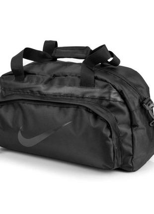 Дорожня спортивна сумка nike beket чорна тканинна для фітнесу,...