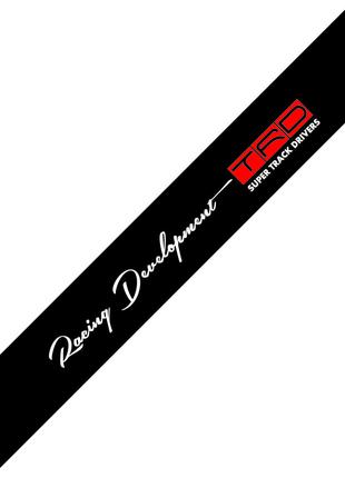 Сонцезахисна наклейка на лобове скло Racing Development TRD