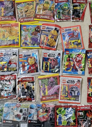 Конструктор Lego ninjago, city, star wars, marvel avengers