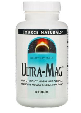 Комплекс ultra-mag з вітаміном в, 120 таблеток