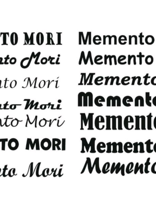 Наклейки на авто мотоцикл автомобіль memento mori: пам'ятай про с