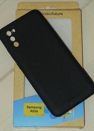 Чехол MakeFuture Skin Case Samsung A025 A02s Black 0885